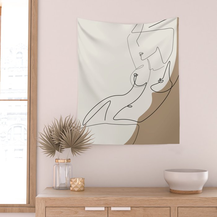 Nakedness Wall Tapestry Gallery Image 2