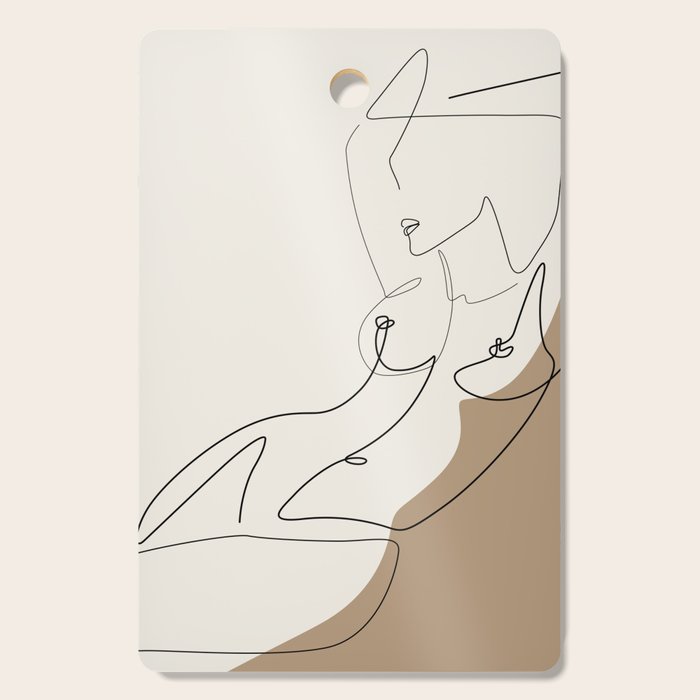 Nakedness Cutting Board Gallery Image 1