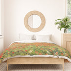 Poppy Field by Vincent van Gogh, 1890 painting Duvet Cover Gallery Image 3