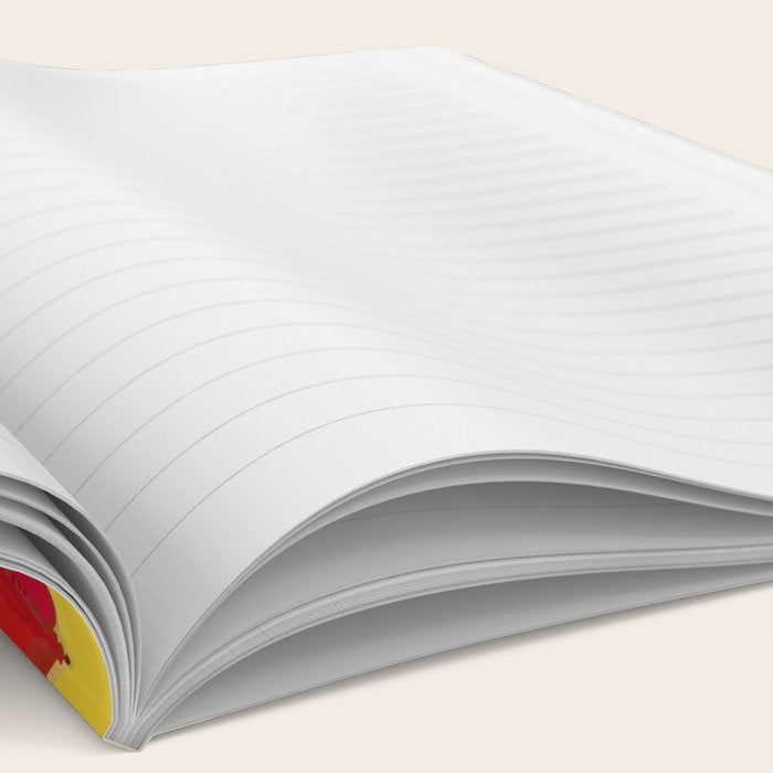 Bright Yellow Ground Uzbekistan Suzani Notebook Gallery Image 2
