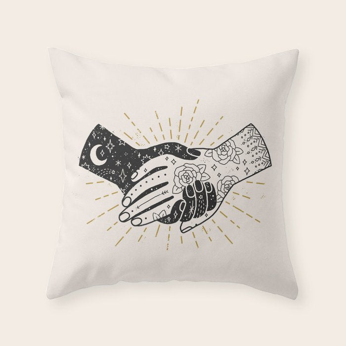 Hold On Throw Pillow Gallery Image 1
