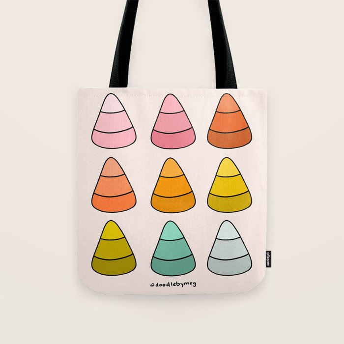 Rainbow Candy Corns Tote Bag Gallery Image 1