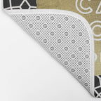 That Wasn't Very Cash Money of You - Black & Gold Bath Mat Gallery Image 2