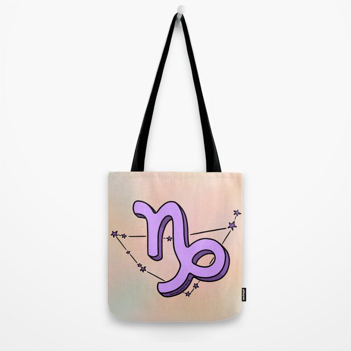 Capricorn Symbol Tote Bag Gallery Image 2