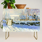 Claude Monet Magpie in the Snow Credenza Gallery Image 1