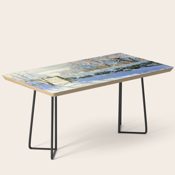 Claude Monet Magpie in the Snow Coffee Table Gallery Image 1