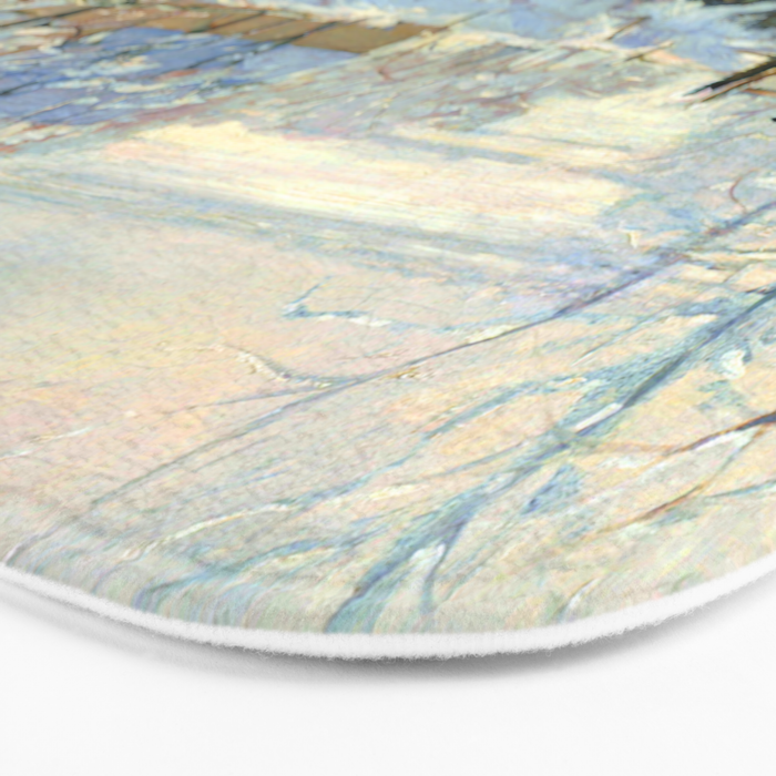 Claude Monet Magpie in the Snow Bath Mat Gallery Image 3