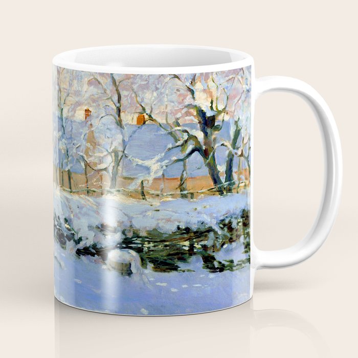 Claude Monet Magpie in the Snow Coffee Mug Gallery Image 1