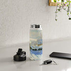Claude Monet Magpie in the Snow Water Bottle Gallery Image 4