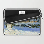 Claude Monet Magpie in the Snow Laptop Sleeve Gallery Image 2