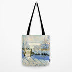 Claude Monet Magpie in the Snow Tote Bag Gallery Image 2