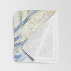 Claude Monet Magpie in the Snow Throw Blanket Gallery Image 3