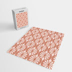 Solstice Boho Geometric Terra Cotta Blush Jigsaw Puzzle Gallery Image 2