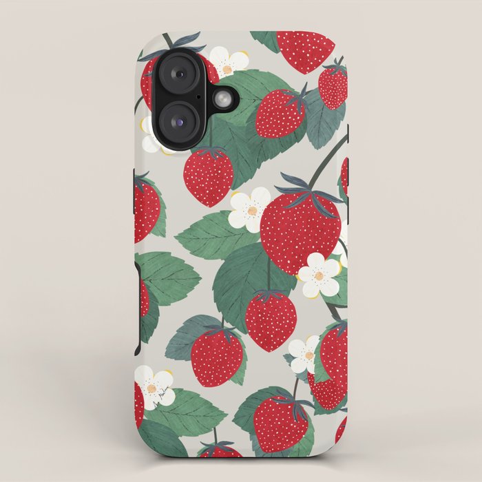 Fruit market Paris retro inspiration iPhone Case Gallery Image 1