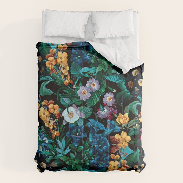 Midnight Garden VII Comforter Gallery Image 6
