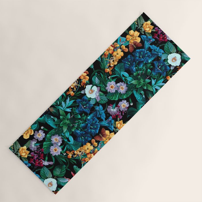 Midnight Garden VII Yoga Mat Gallery Image 1