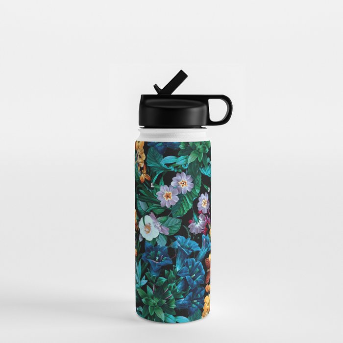 Midnight Garden VII Water Bottle Gallery Image 1