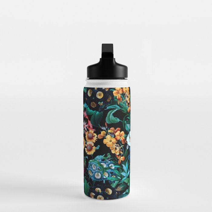 Midnight Garden VII Water Bottle Gallery Image 3