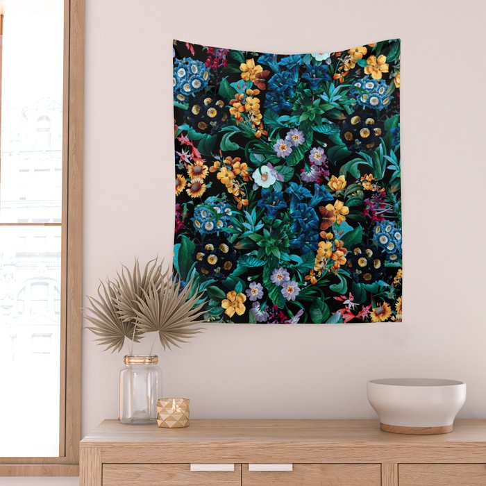 Midnight Garden VII Wall Tapestry Gallery Image 2