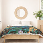 Midnight Garden VII Duvet Cover Gallery Image 3