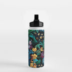 Midnight Garden VII Water Bottle Gallery Image 2
