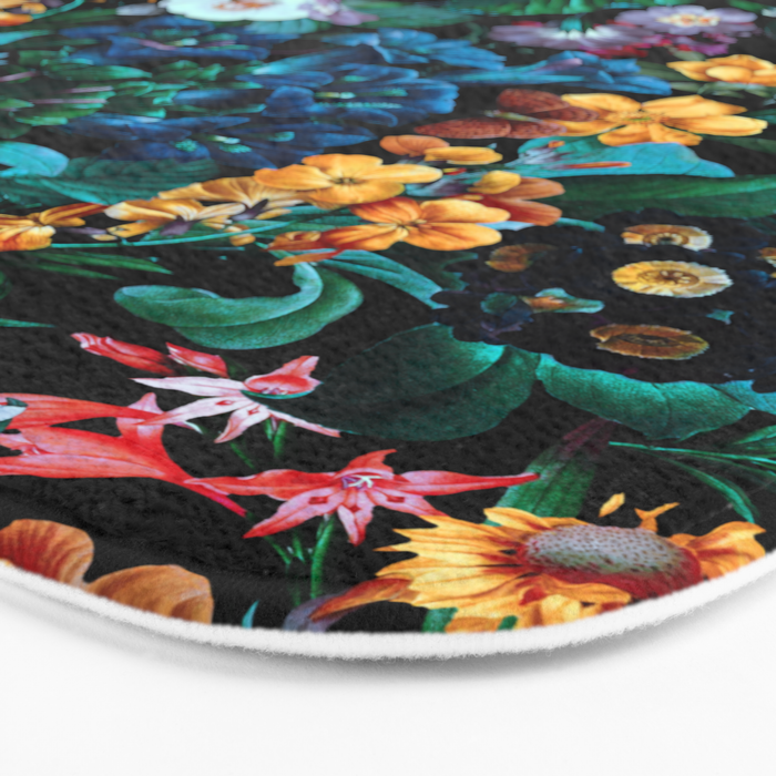 Midnight Garden VII Bath Mat Gallery Image 3