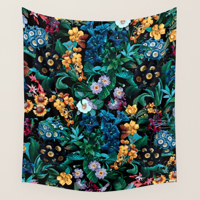 Midnight Garden VII Wall Tapestry Gallery Image 4