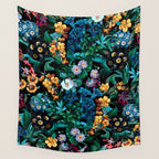 Midnight Garden VII Wall Tapestry Gallery Image 4
