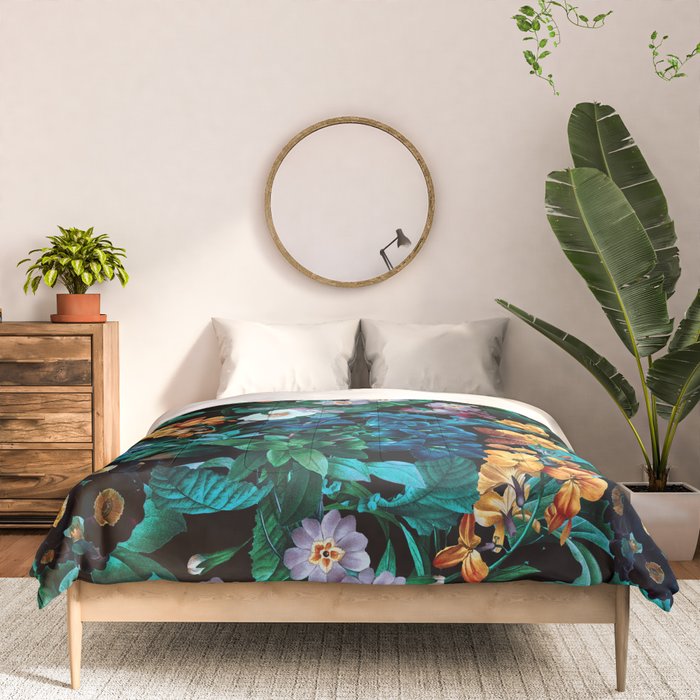 Midnight Garden VII Comforter Gallery Image 3