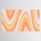 Wavy 70s Art Tablecloth Gallery Image 2