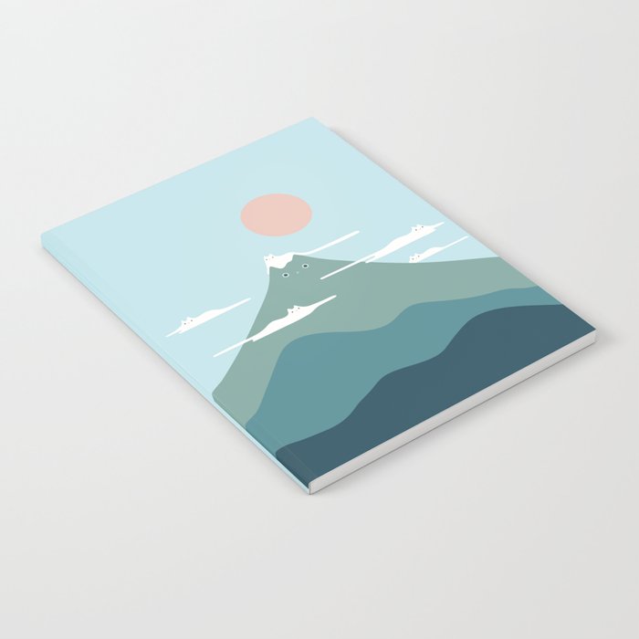 Cat Landscape 72B Notebook Gallery Image 1