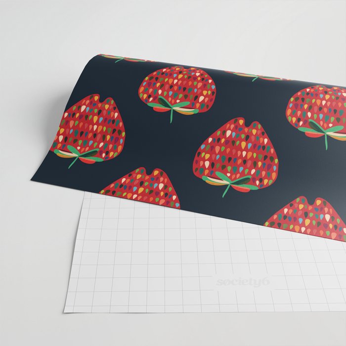 Strawberry Wrapping Paper Gallery Image 2
