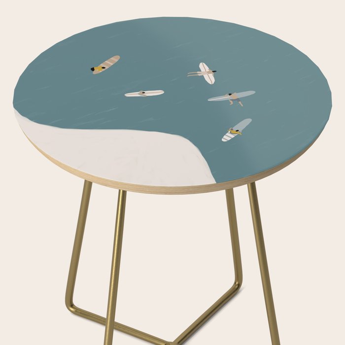 Surfers Surfing at the Sea Side Table Gallery Image 2
