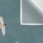 Surfers Surfing at the Sea Wall Tapestry Gallery Image 3