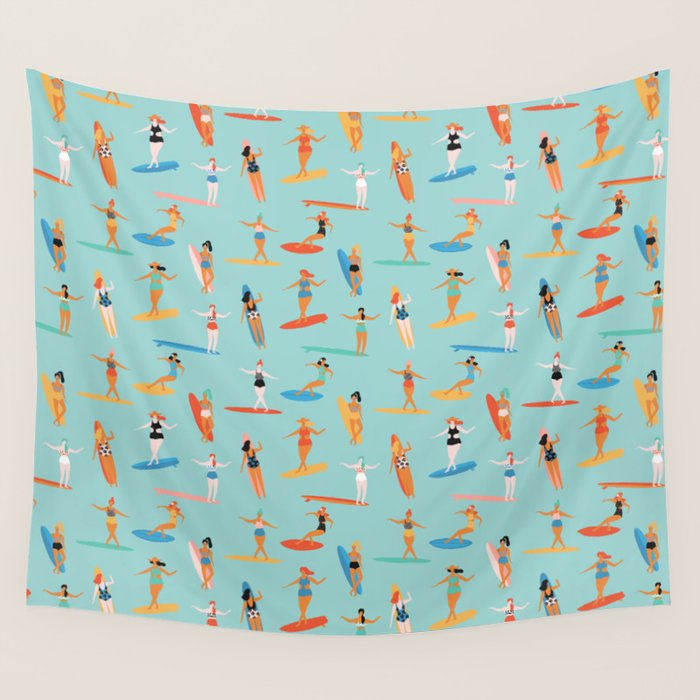 Mermaids Wall Tapestry Gallery Image 1