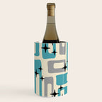 Mid Century Modern Decoration Kitsch 223 Blue and Gray Wine Chiller Gallery Image 1