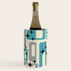 Mid Century Modern Decoration Kitsch 223 Blue and Gray Wine Chiller Gallery Image 2