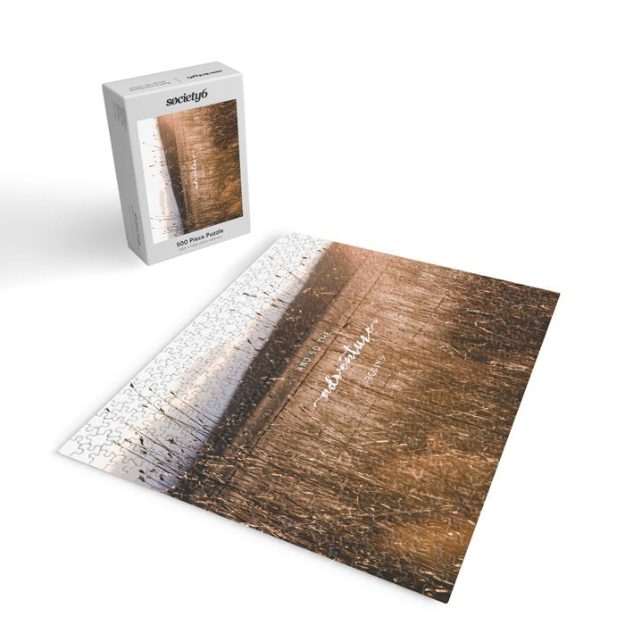 And So The Adventure Begins - Rustic Western Jigsaw Puzzle Gallery Image 2