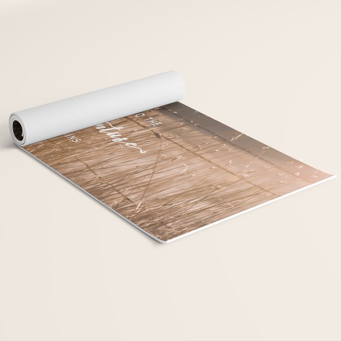 And So The Adventure Begins - Rustic Western Yoga Mat Gallery Image 2