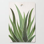 Desert Agave Succulent Illustration Cutting Board Gallery Image 1