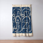 Abstract line art 200 Window Curtain Gallery Image 3