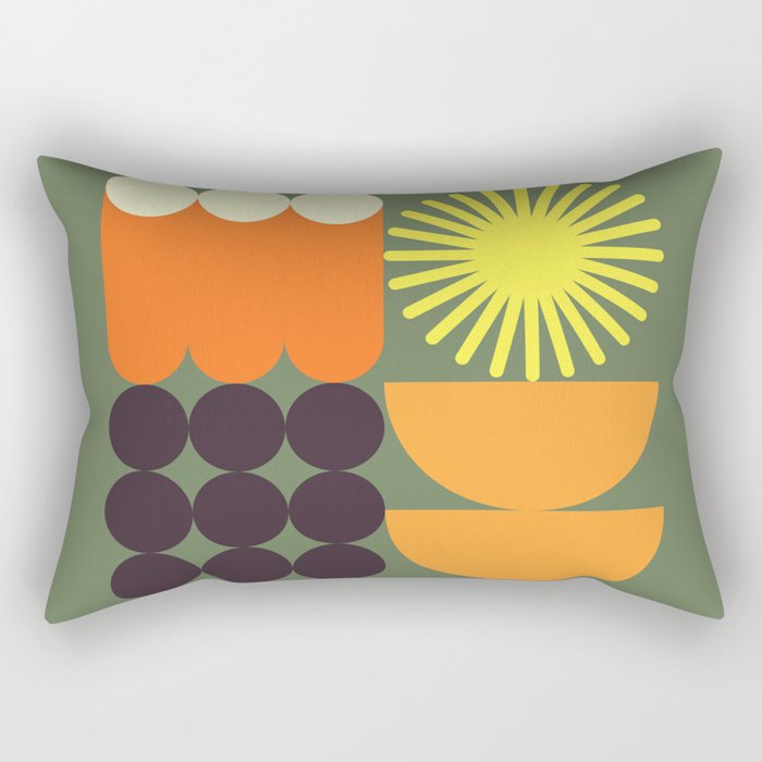 Retro 18A Rectangular Pillow Gallery Image 1