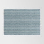 Modern Boho Mudcloth . Ocean Blue Rug Gallery Image 2