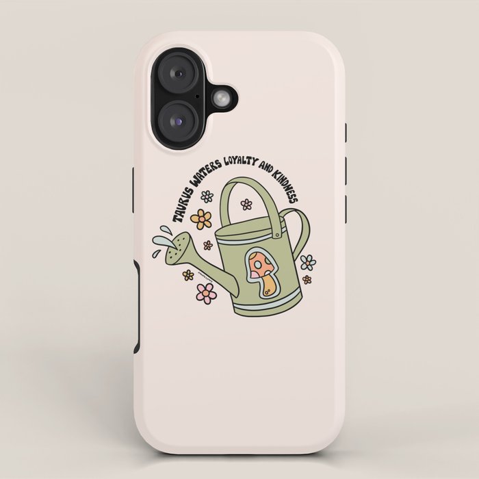 Taurus Watering Can iPhone Case Gallery Image 1
