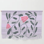 Abstract Tulips and Foliage  Wall Hanging Gallery Image 1