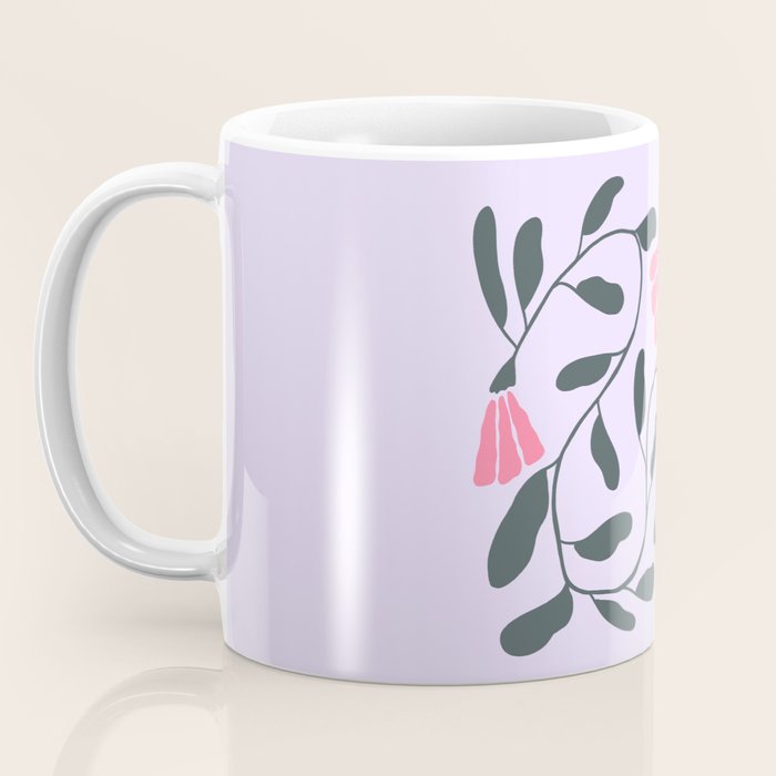 Abstract Tulips and Foliage  Coffee Mug Gallery Image 3