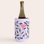 Abstract Tulips and Foliage  Wine Chiller Gallery Image 1