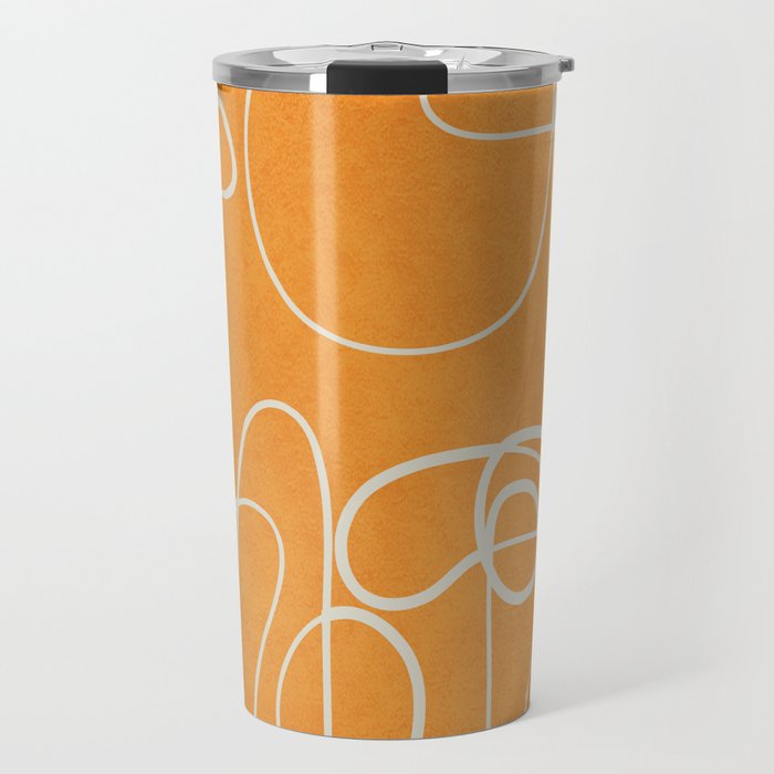 Lines in Space 6 Travel Mug Gallery Image 1