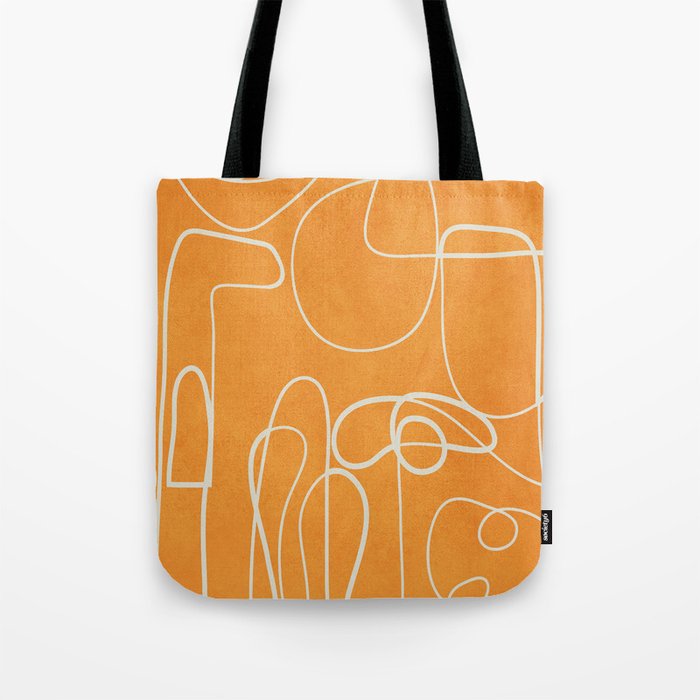 Lines in Space 6 Tote Bag Gallery Image 1