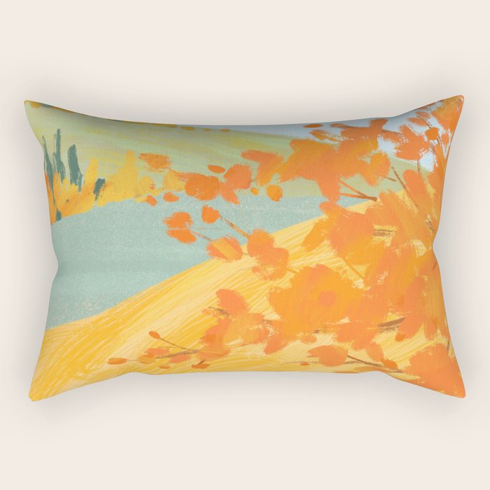 Autumn Riverside Rectangular Pillow Gallery Image 2